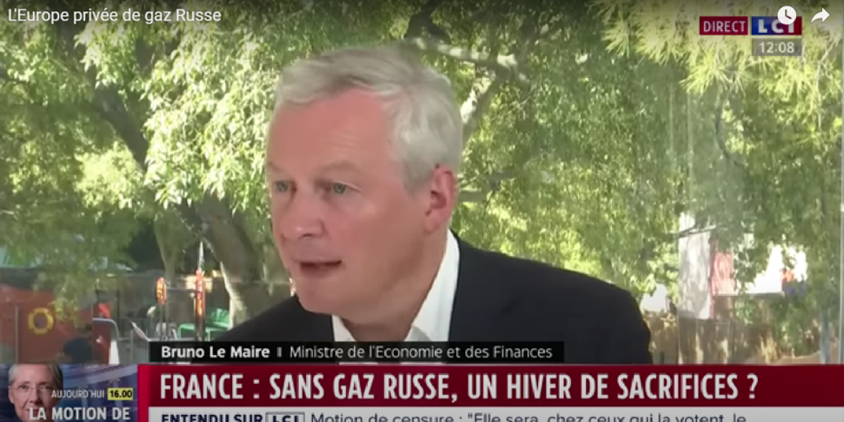 «Что французу плохо, то немцу смерть» (французские СМИ о газовой дилемме)