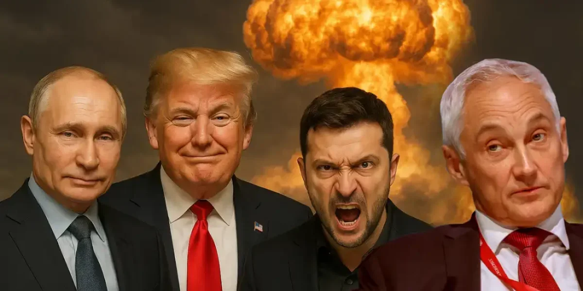 Вот это бахнули! Зеля пакостит перед встречей Путина и Трампа. Жуткий ответ Белоусова — Украина пылает Вот это бахнули! Зеля пакостит перед встречей Путина и Трампа. Жуткий ответ Белоусова — Украина пылает