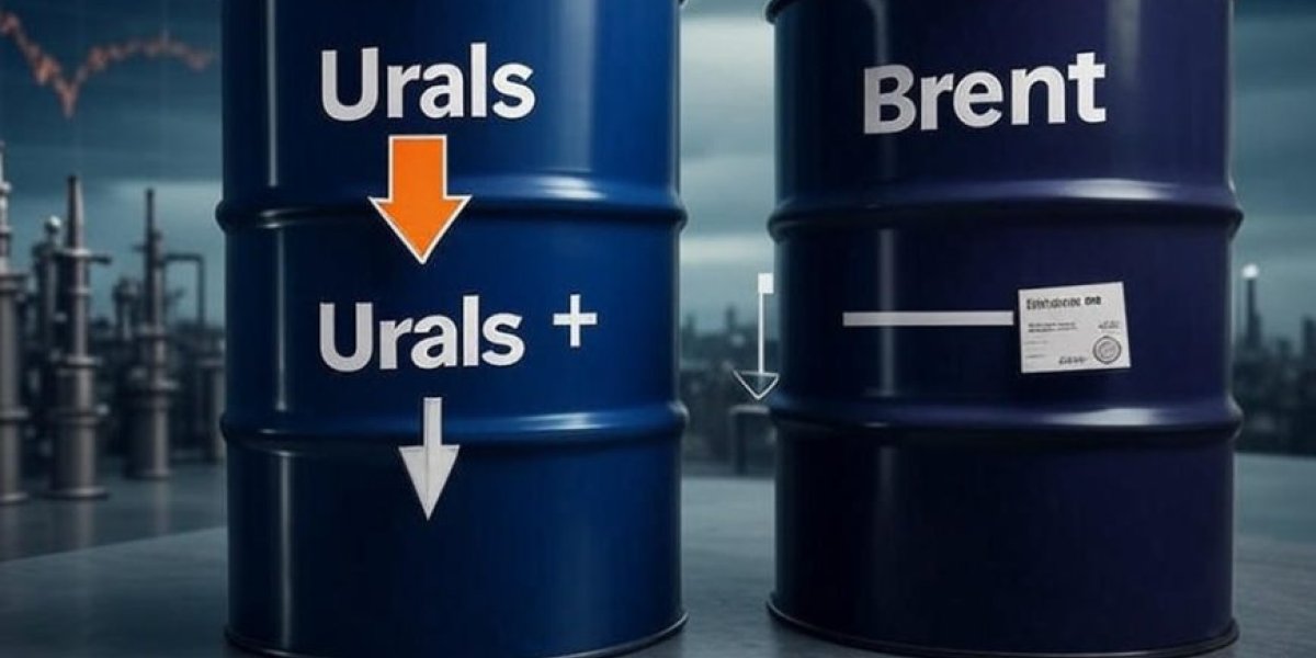 Дисконт на российскую нефть Urals усиливается в начале августа Дисконт на российскую нефть Urals усиливается в начале августа