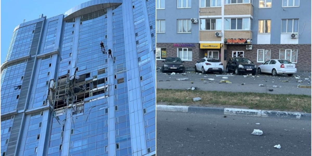 Атака на Саратов: два человека погибли, повреждены жилой дом и соцобъекты. Как власти помогают пострадавшим Атака на Саратов: два человека погибли, повреждены жилой дом и соцобъекты. Как власти помогают пострадавшим